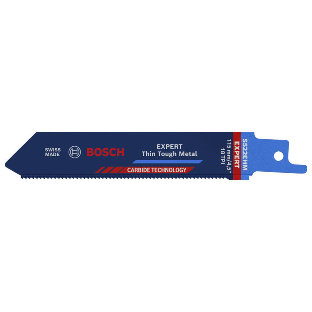 EXPERT S522EHM Thin Tough Metal Säbelsägeblatt