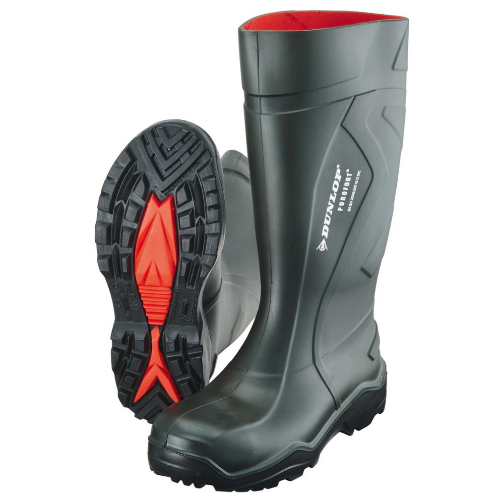 Stiefel Purofort+, S5CI SRC, Gr. 40, grün