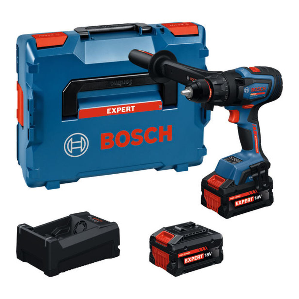 Akku-Bohrschrauber EXSR18V-150, 2 x EXBA18V-80, L-BOXX 136