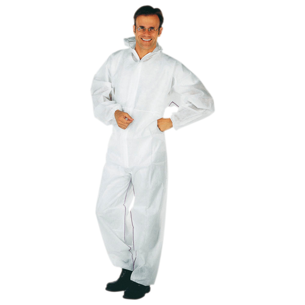 Einwegschmutzanzug, PP, Gr. 2XL, weiß