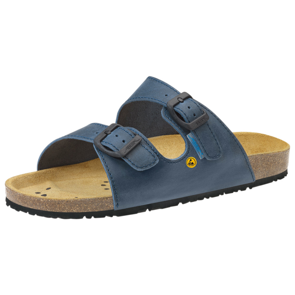 ESD-Sandale Nature 4086, Größe 34, blau