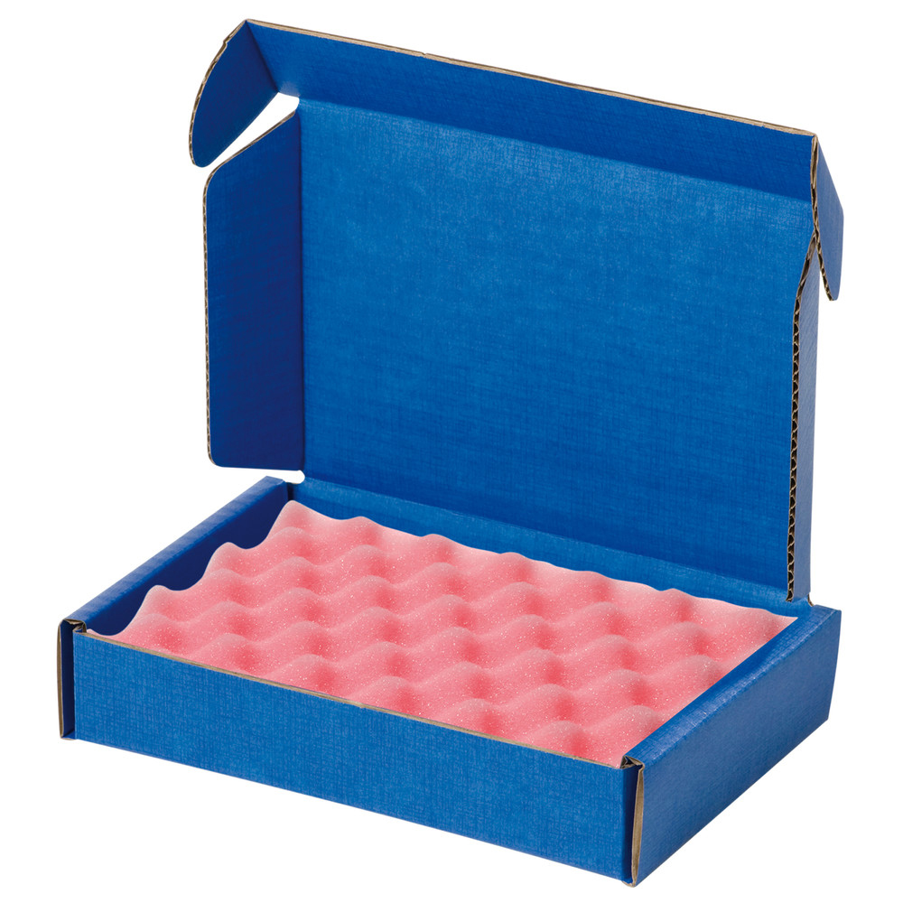 Warmbier Safeshield Versandschachtel, ESD, 267 x 216 x 64 mm, PU-Schaum, 30 mm