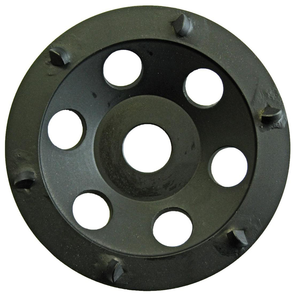 PKD-Schleifteller schwer D 125 mm, 6 PKD-Seg.rund