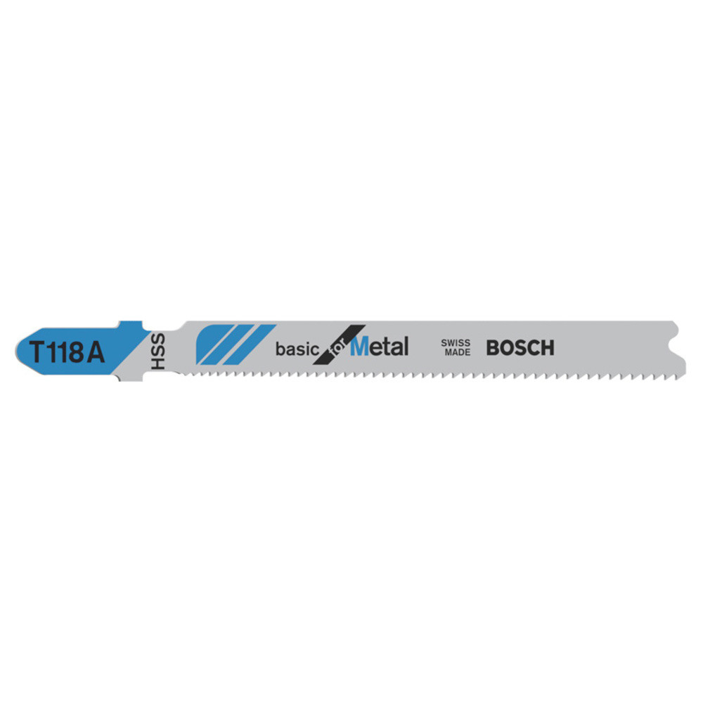 Stichsägeblatt T 118 A Basic for Metal, 100er-Pack