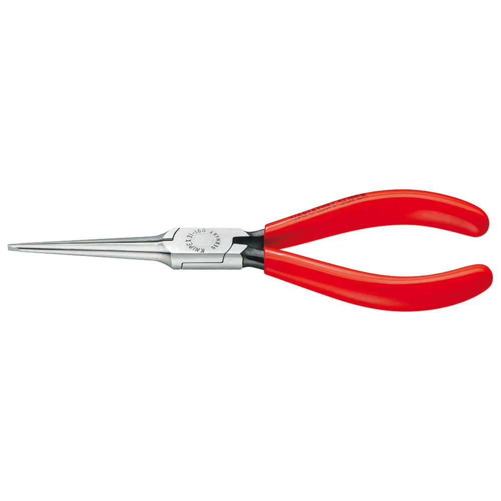 Nadelzange gerade 160 mm mit Kunststoff Griff