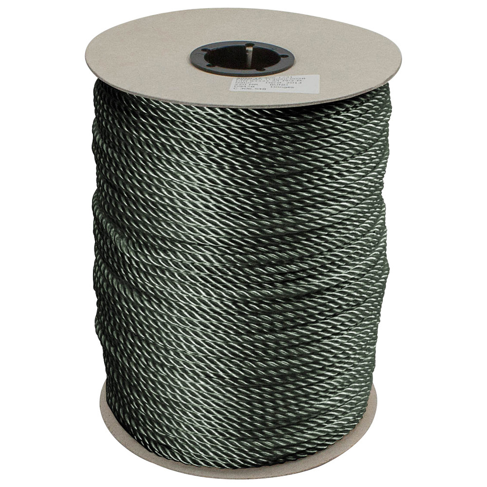 Dönges Faserseil aus Polypropylen, 4 mm, bronzegrün, gedreht