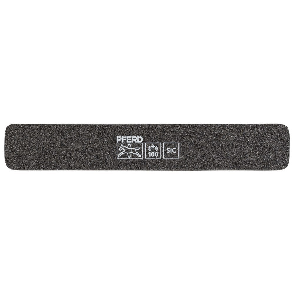 Schleiffeile SF 180-28-5 flexibel, 180x28x5mm, SiC K 100 Pferd