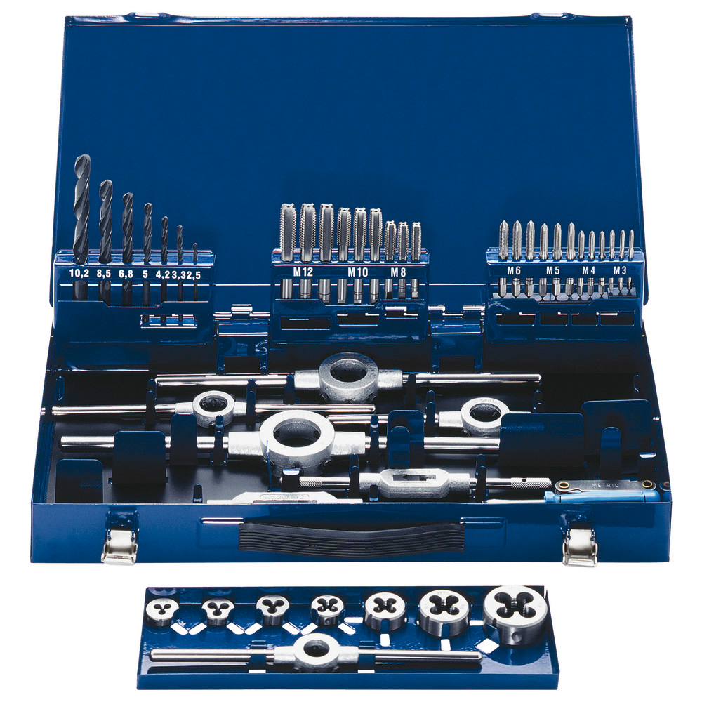 Handgewindebohrer DIN 352 HSS M3-12 Sortiment