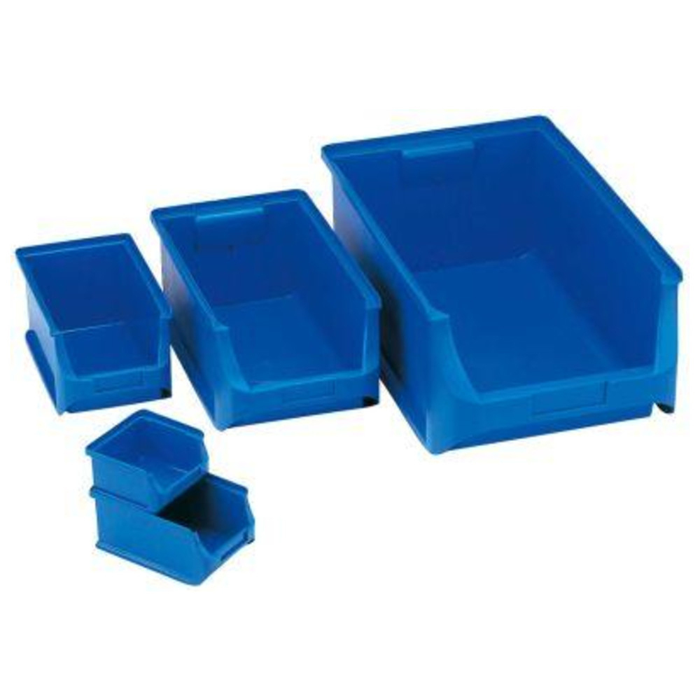 Sichtbox blau Gr. 1 100 x 102 x 60 mm