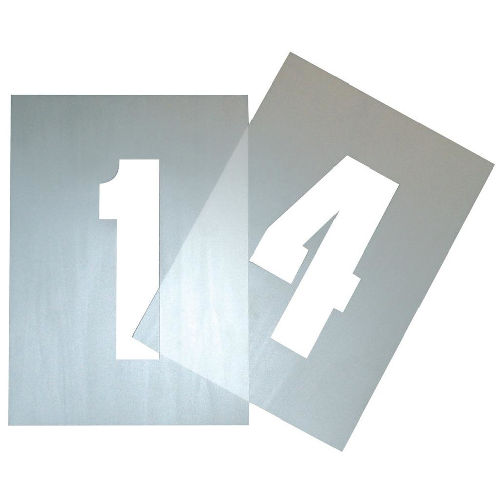 Schablonensatz 150 mm für Bodenmarkierung