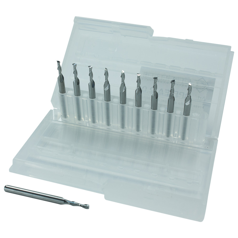 Fräser für Nutzenfräse DPF-200-E, Durchmesser 2,0 mm, Aluminium