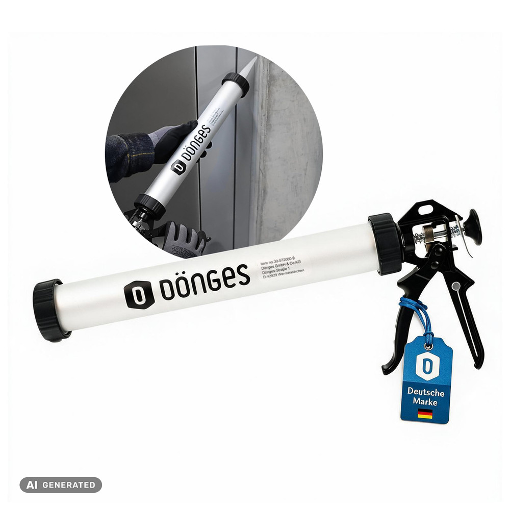 Kartuschenpistole PROFI-Schub, 600 ml, Vollaluminium