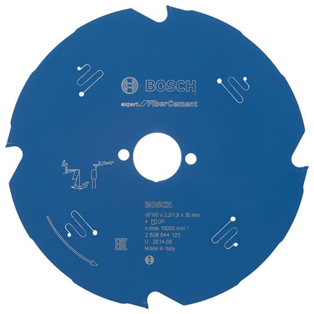 HW Kreissägebl.Expert FC 190x2,2x30mm Z4 TF Bosch