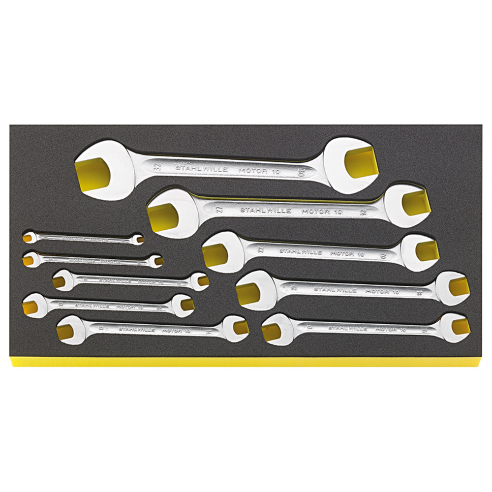 TCS WT 10/10, 6-32 mm Doppelmaulschlüssel 10 teilig in TCS