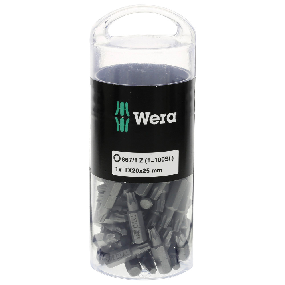 Bit 1/4" DIN3126 E6,3 T20 x 25 mm 100er Pack