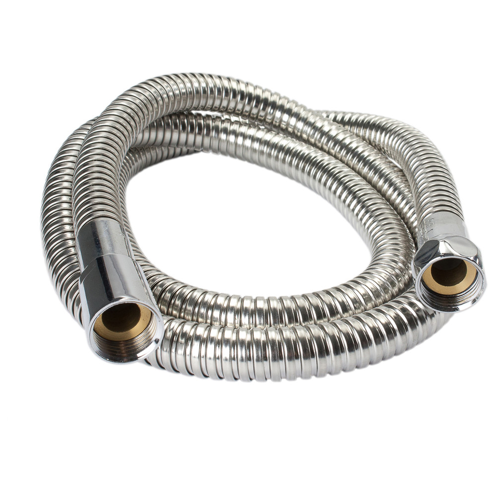 Metall-Brauseschlauch, Ø 12 mm, Anschluss 1/2" x 1/2", Länge 1,5 m