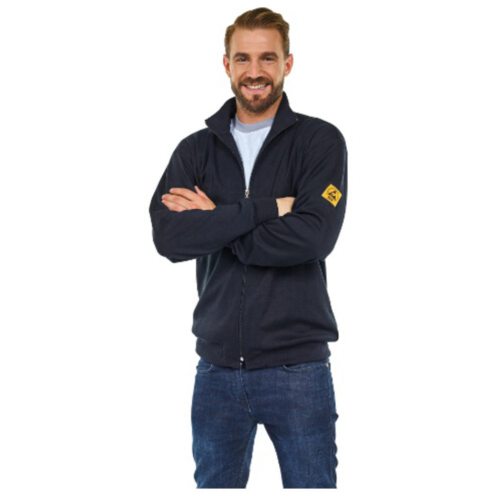 ESD-Sweatjacke, Größe XS, schwarz