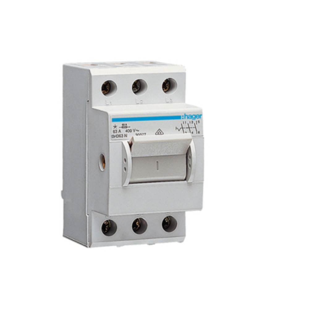 Kompaktschalter, 3 Schließer, 400V/AC, 63 A