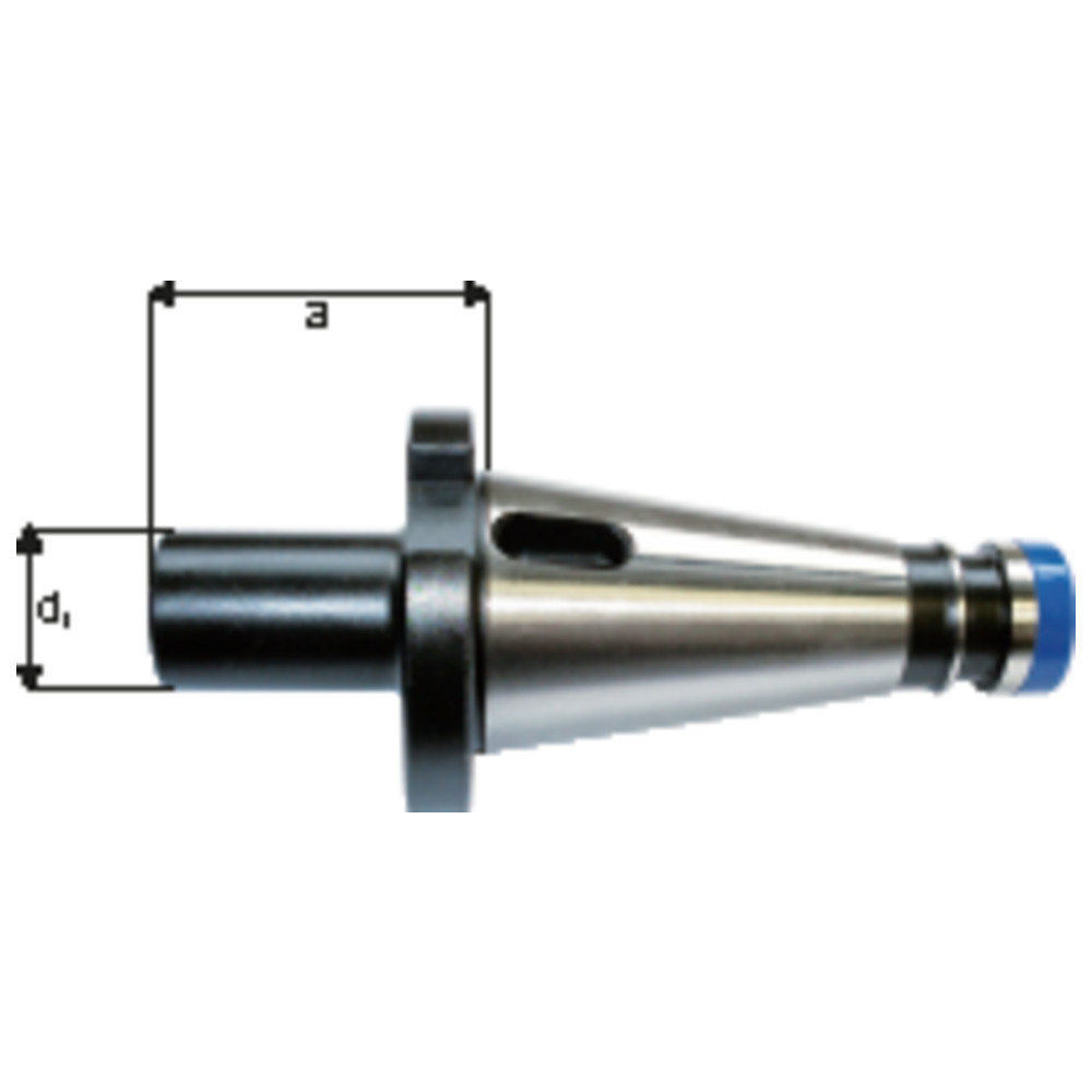 Einsatzhülse Form-D DIN 2080SK40/MK1