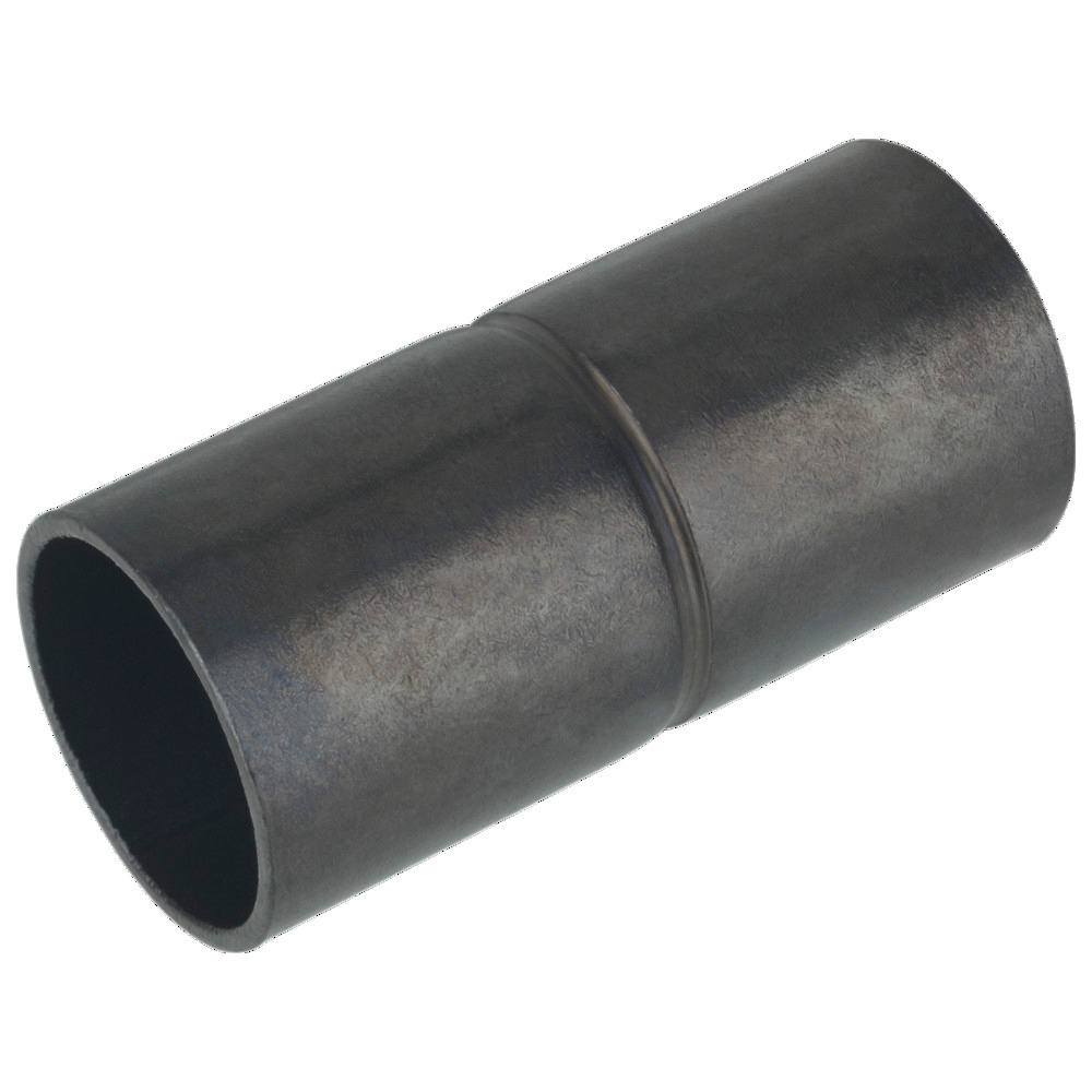 Stahlrohr-Steckmuffe SMS-E, Ø mm - Zoll 16 mm, brüniert, schwarz