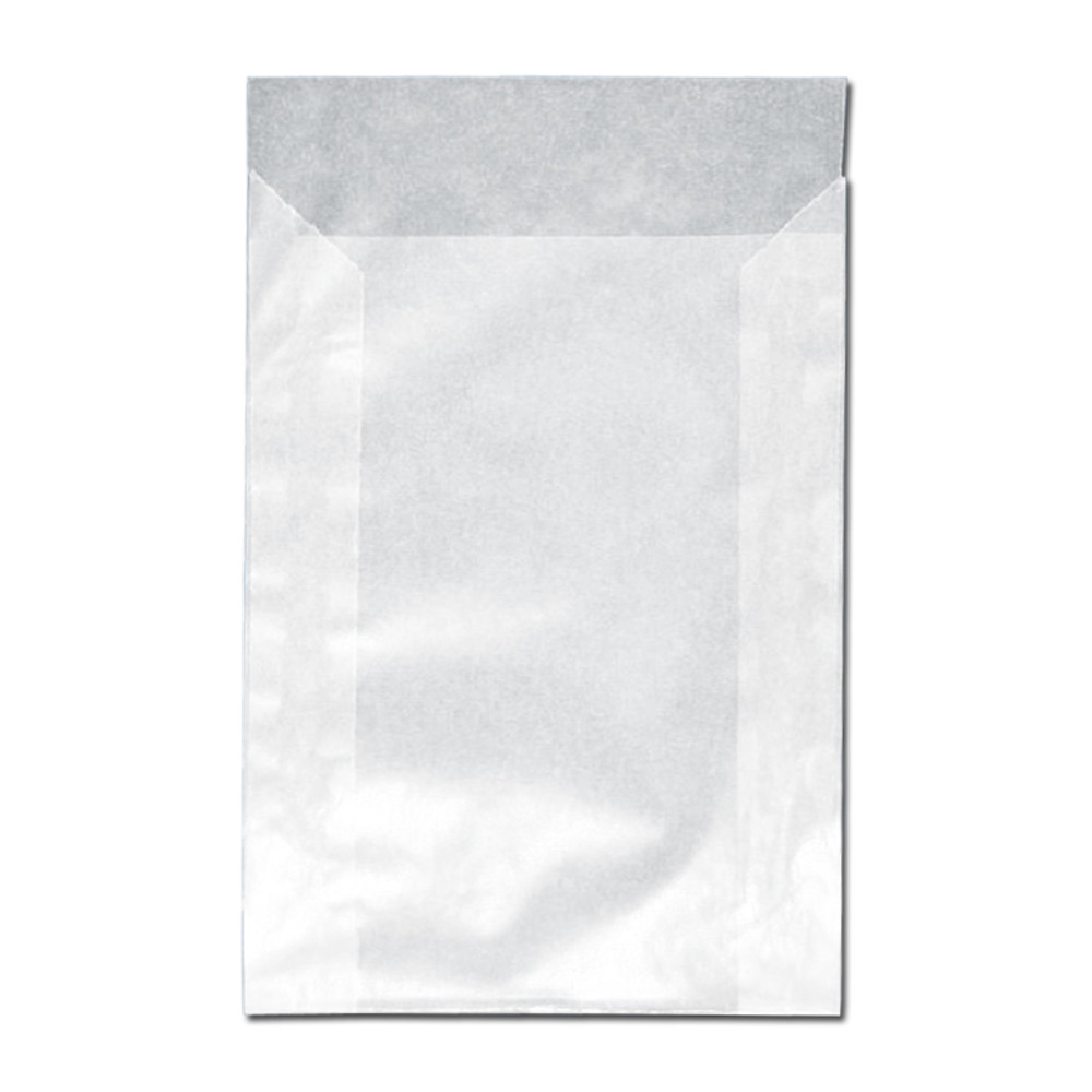 Pergamin-Beutel, 115 x 160 mm, 40 g/m², Öffnung Schmalseite