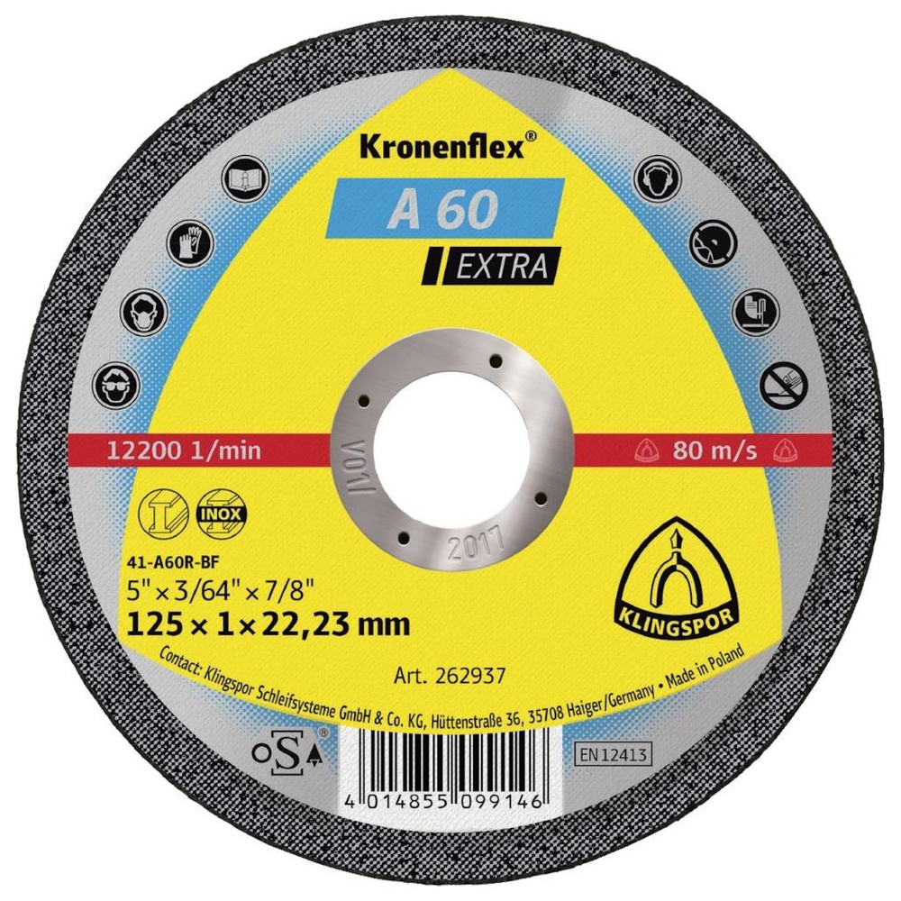 Trennscheibe A60 Extra 115 x 1,0 mm gerade