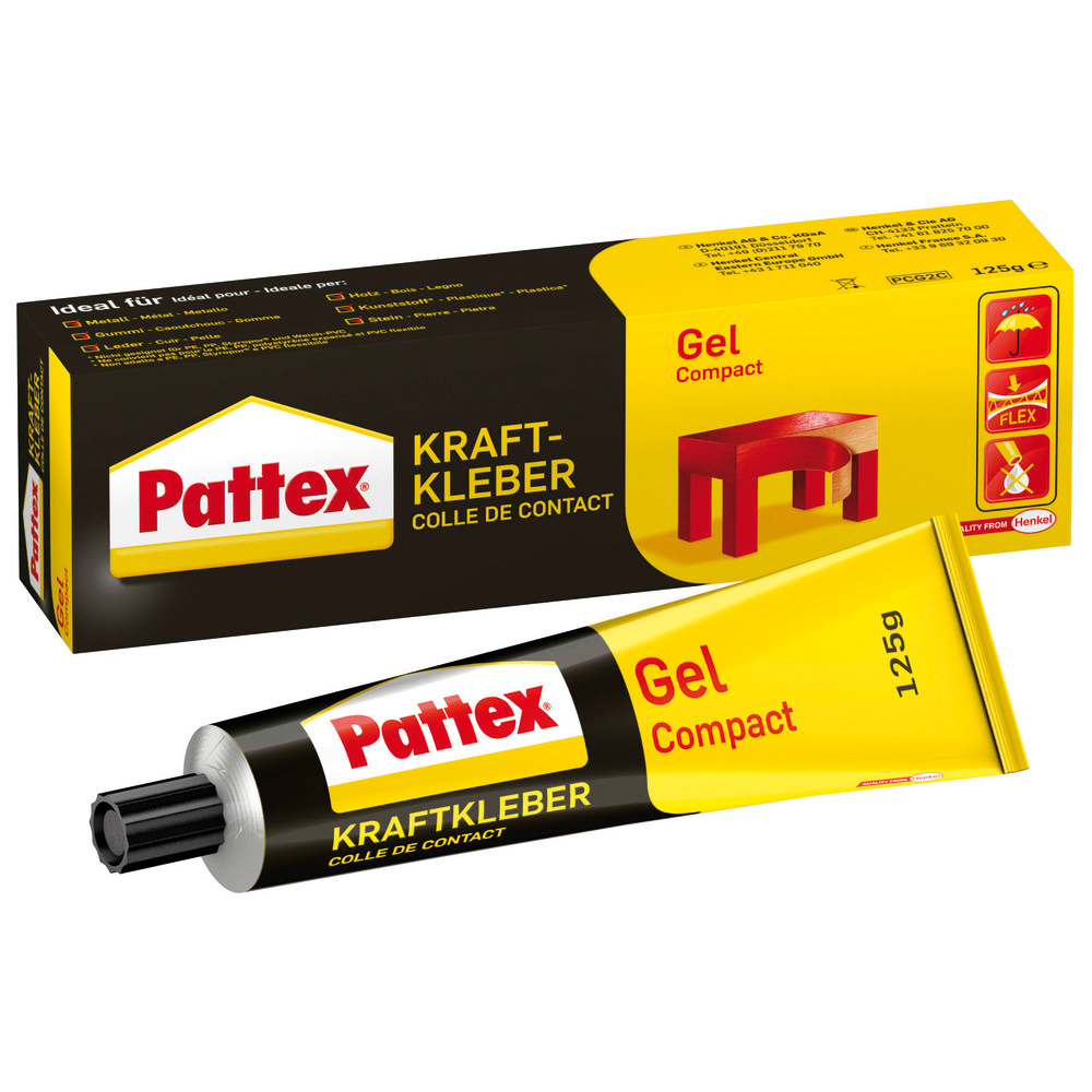 Pattex Kraftkleber Gel Compact 125 g