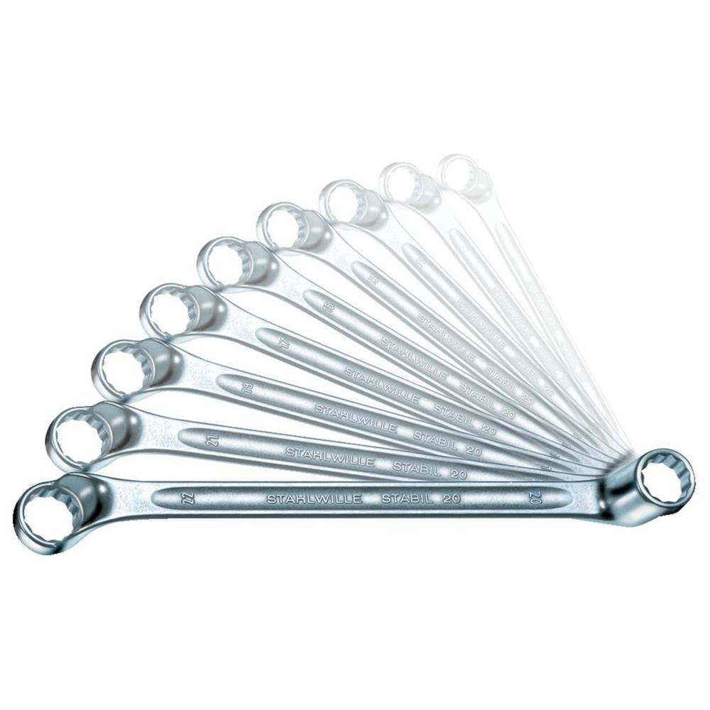 Doppelringschlüssel-Satz DIN 83812-teilig