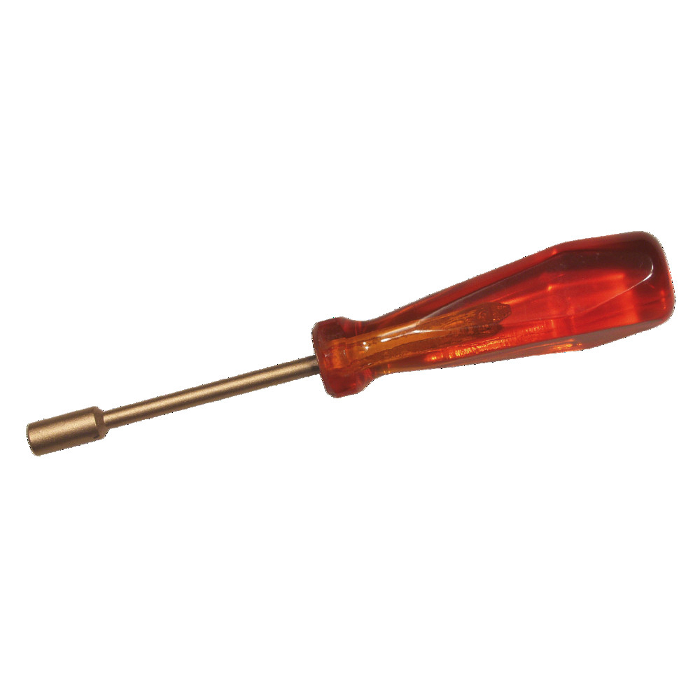 6-Kant-Steckschlüssel mit Schraubendrehergriff, funkenfrei, 1/8"