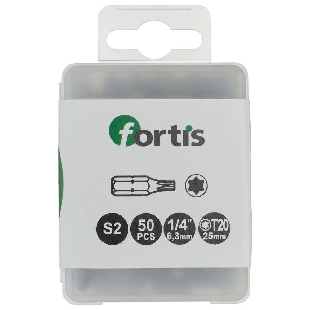 Bit-Set DIN3126C6,3 50 x T20x25mm FORTIS