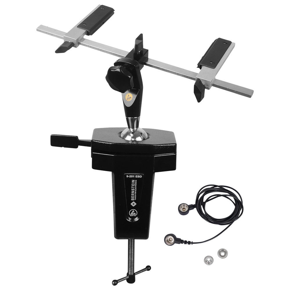 Kugelgelenk-Platinenhalter Spannfix 9-240 Vario, ESD