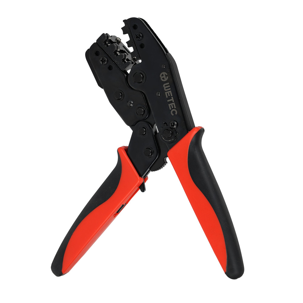 WETEC Presszange für unisolierte Kabelschuhe, 0,5-6,0 mm², mit Positionierhilfe, Bild 6
