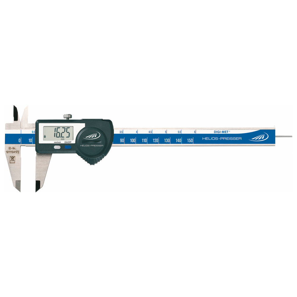 Digital-Taschenmessschieber 150 mm mit Datenausgang, ET HP