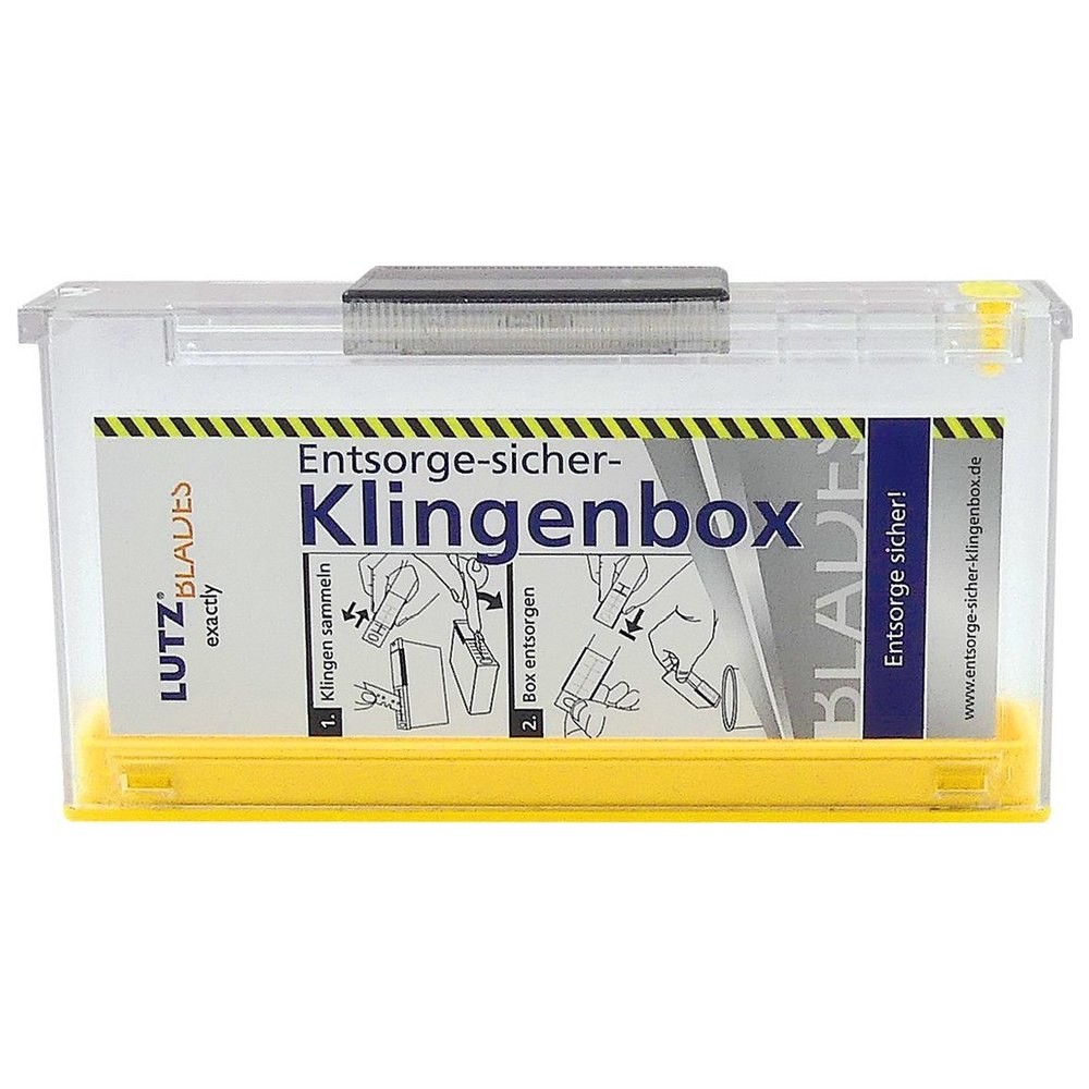 Sicherheits-Klingenbox 120x65x25mm