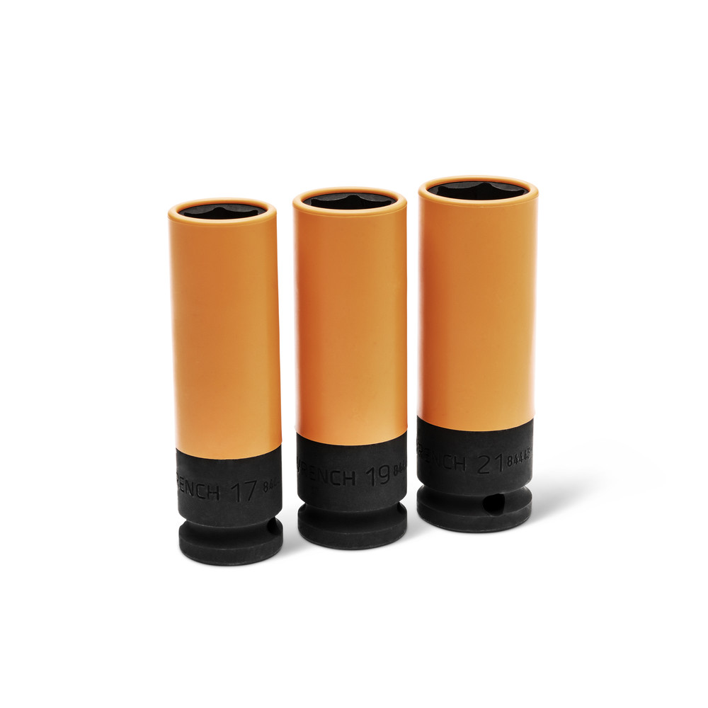 1/2" Schon-Kraft-Steckschlüssel Satz, 3-tlg.
