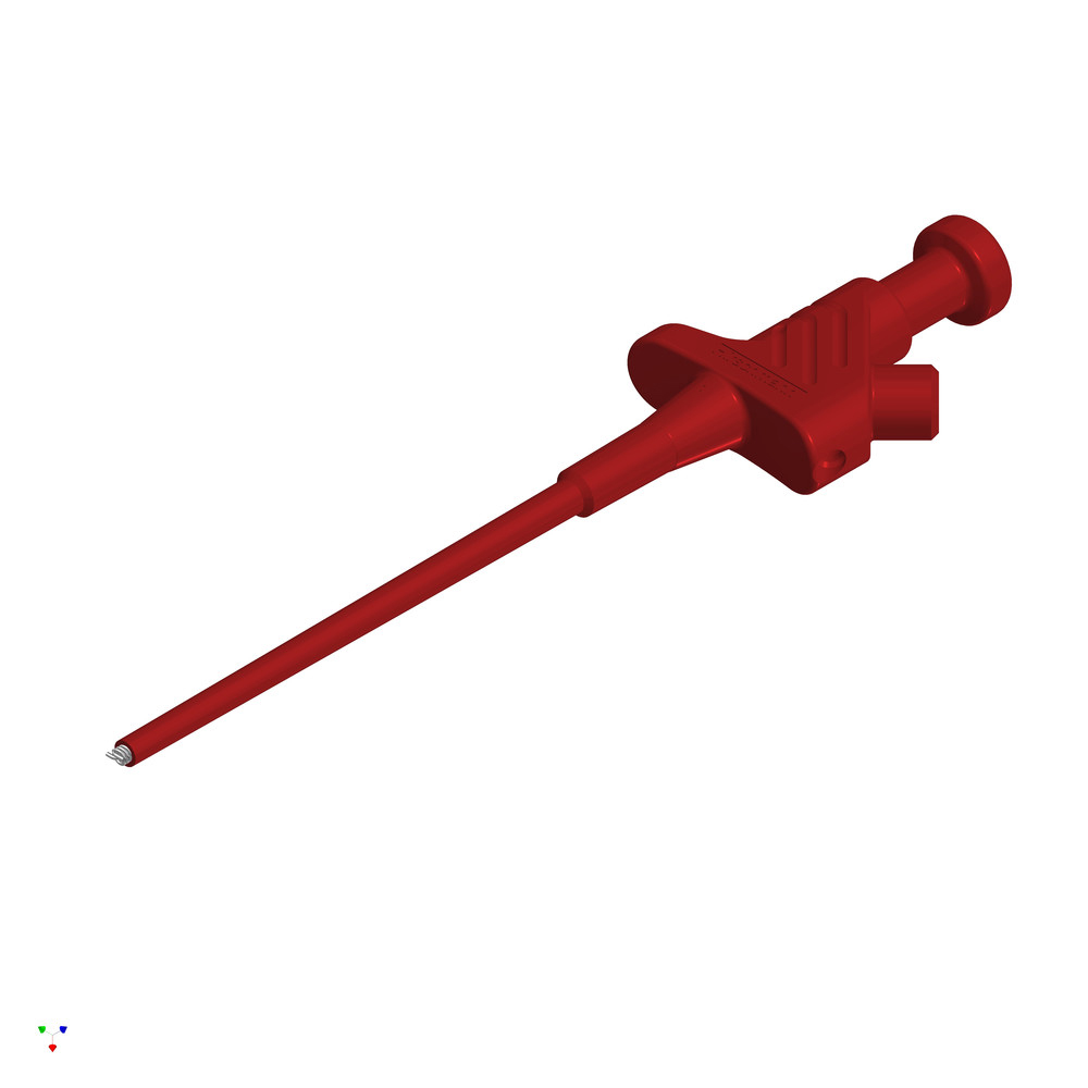 Klemmprüfspitze KLEPS 30, 4 mm, rot