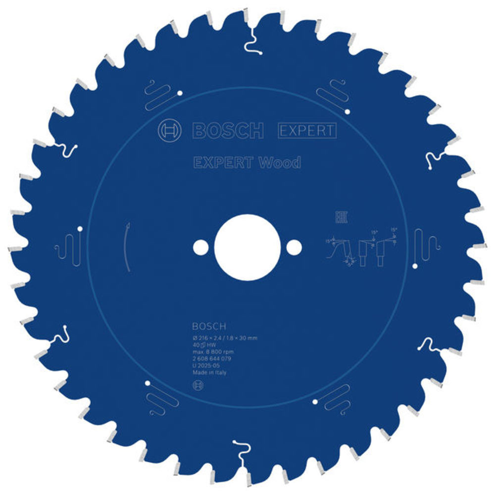 EXPERT Wood Kreissägeblatt, 216x2,4/1,8x30 mm, Z40