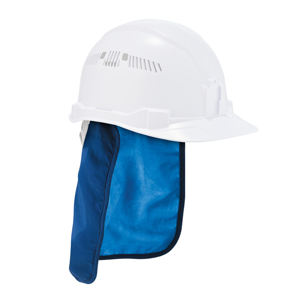 Kühlender Nackenschutz für Schutzhelm, Chill-Its 6717CT, blau
