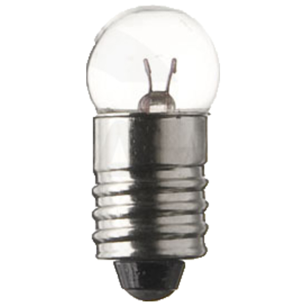 Kugellampe, 2,5 V, 0,75 W, E10