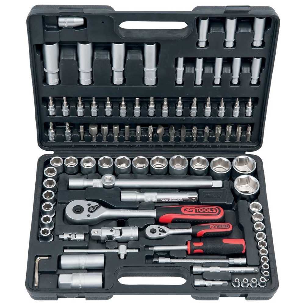Steckschlüsselgarnitur 1/4+1/2" 94-teilig KS