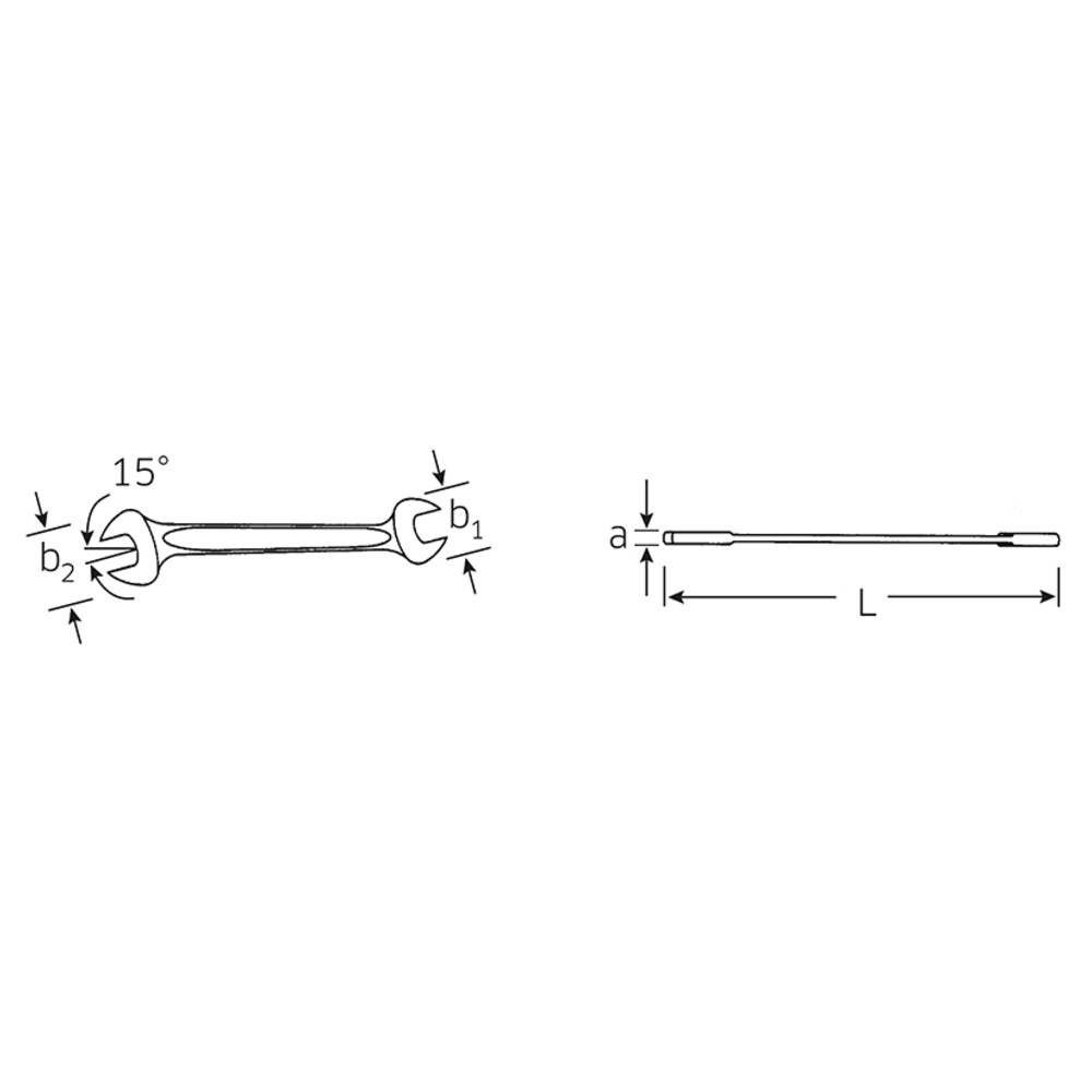 10 Doppelmaulschlüssel MOTOR 10 x 11 mm