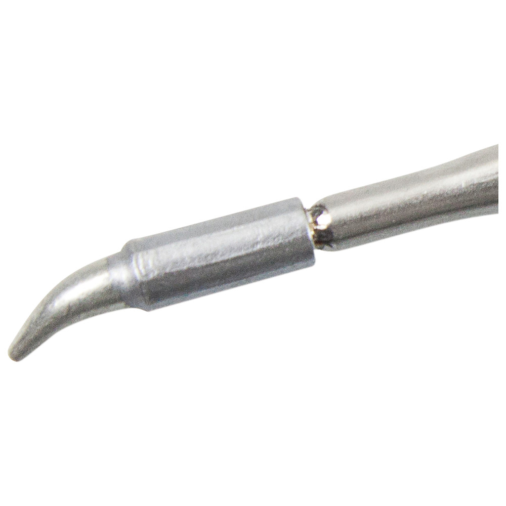 Entlötspitze Serie C120 Chip-Komponenten, C120002/Ø 0,2 mm, gebogen