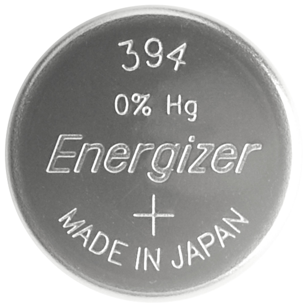 Silberoxid Knopfzelle, SR45/394/380, 1,55 V, 60 mAh
