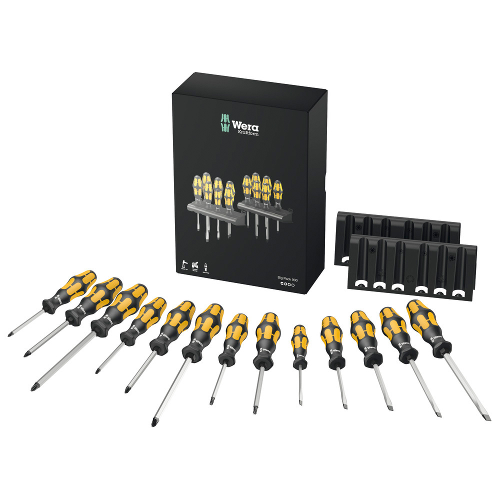 Schraubendreher-Satz 15-teilig Big Pack 900