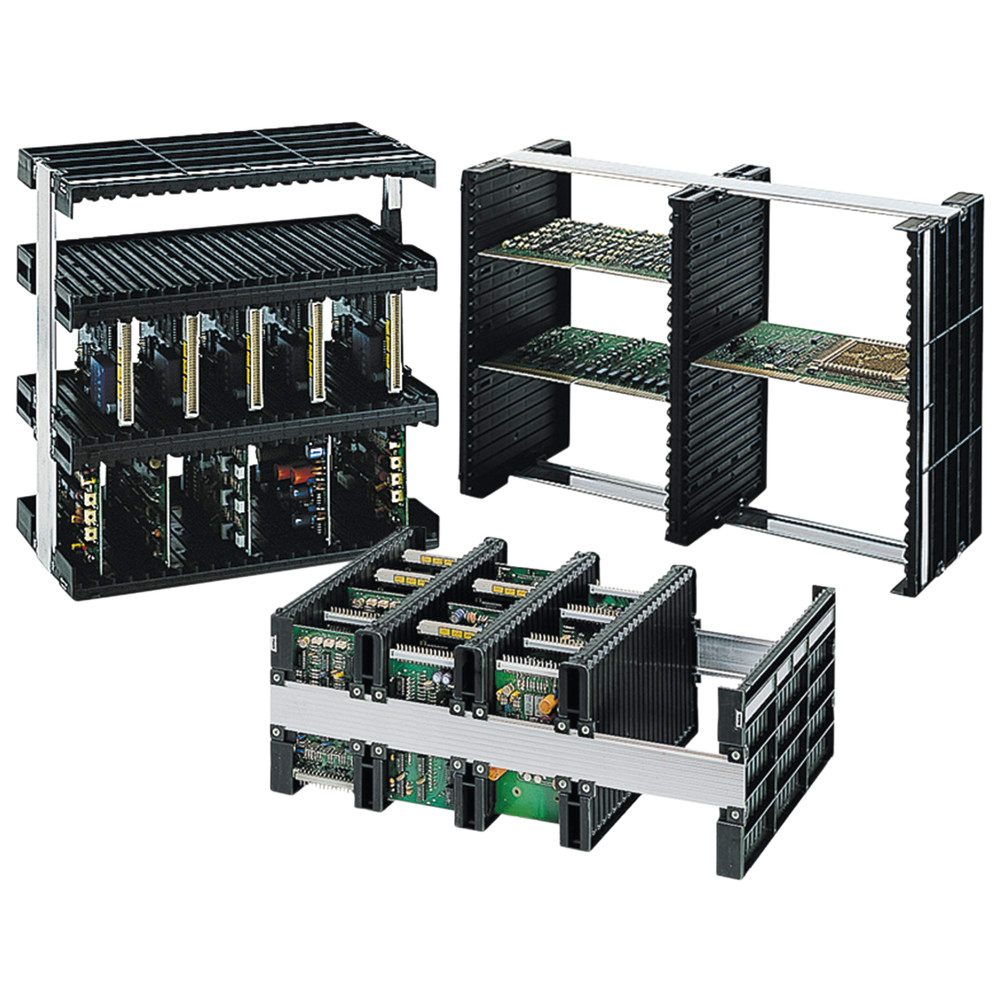 Leiterplattenrahmen, ESD, 250 x 95 x 30 mm, Ausführung Seitenwand