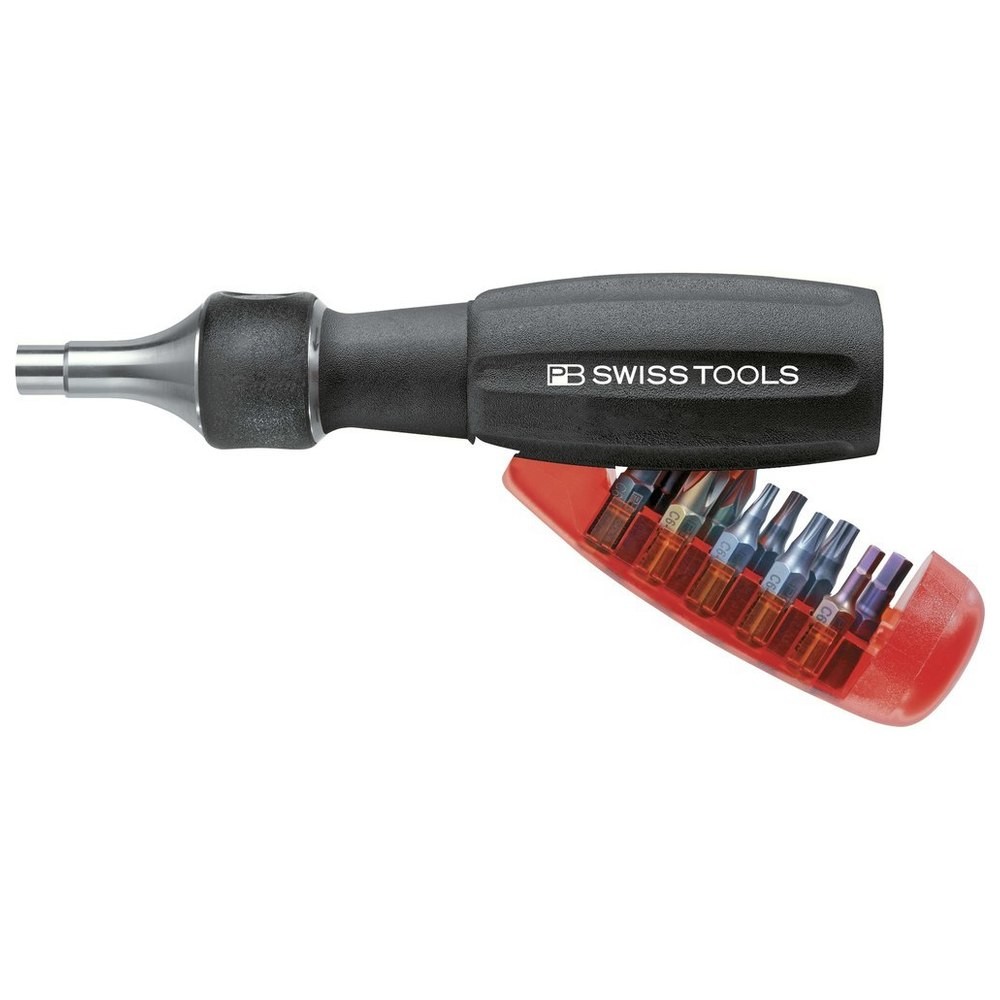 Magazin-Bithalter lang 10-teilig mit Ratsche PB Swiss Tools