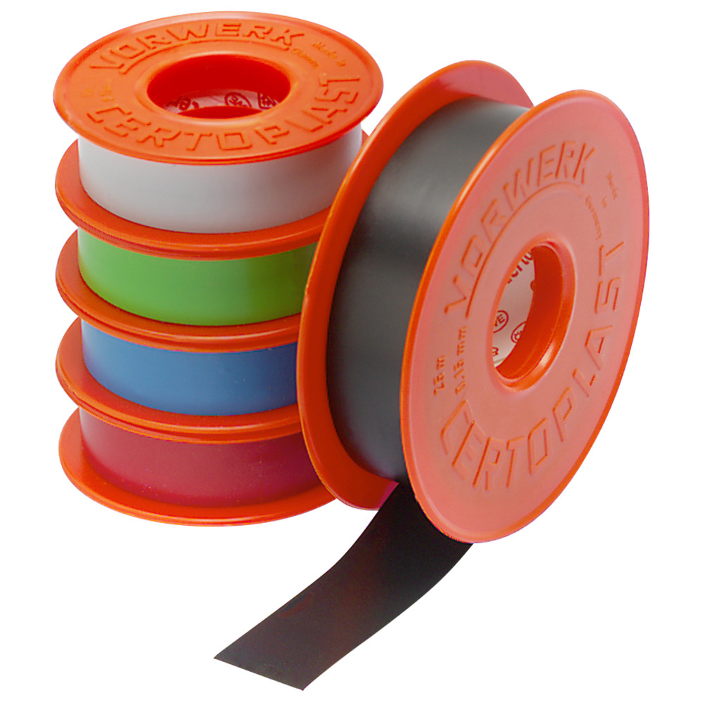 Elektroisolierband 601, 12 mm x 10 m, rot
