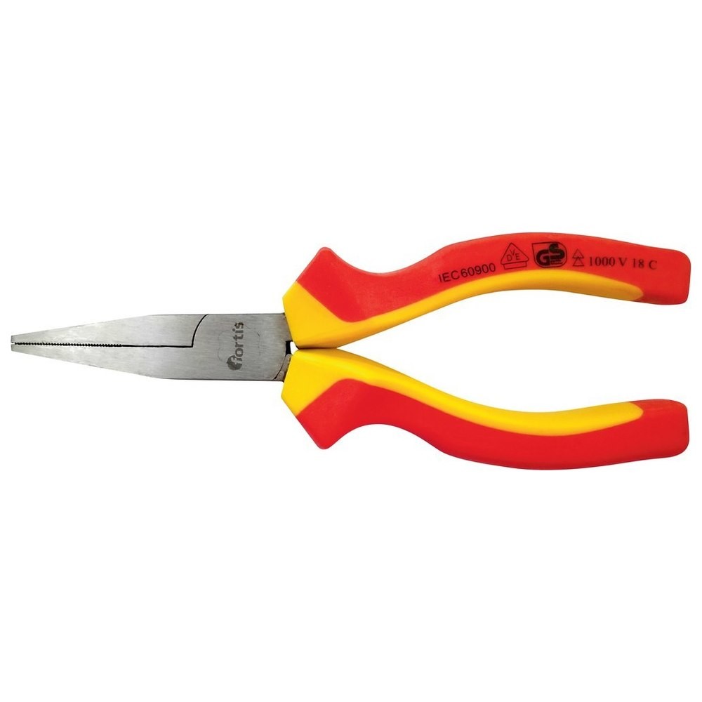Langbeckzange VDE 160mm fl.Back.MKG. FORTIS