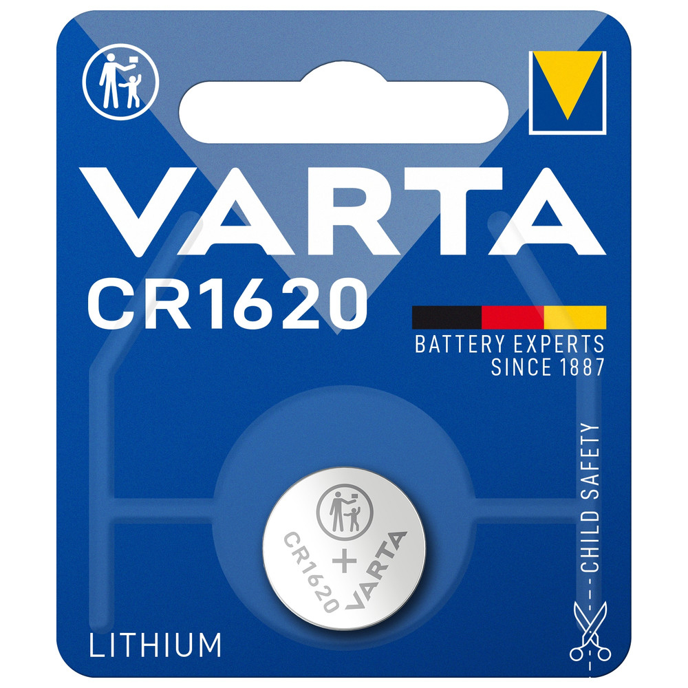 Electronics LithiumCR1620 1er Blister 3,0V