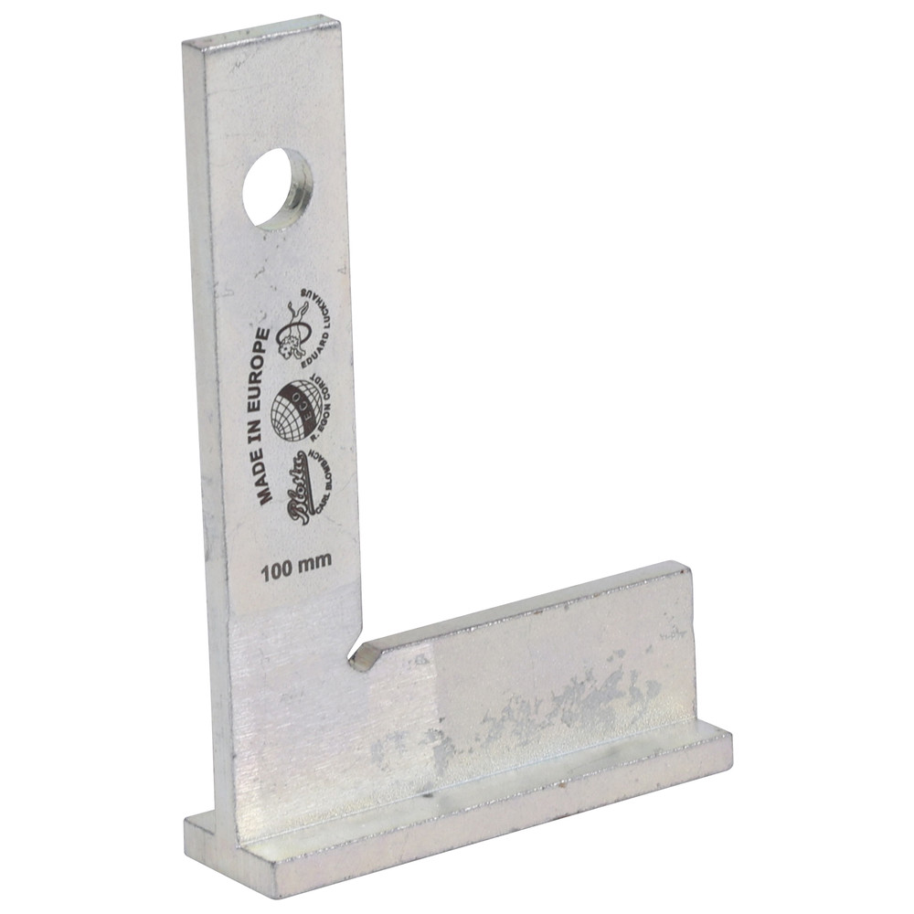Schlosserwinkel mit Anschlag, 100 x 70 mm